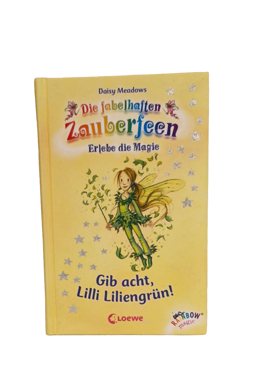 Grundschul-Buch - Loewe - Die fabelhaften Zauberfeen - Gib acht Lilli Liliengrün - Zustand sehr gut