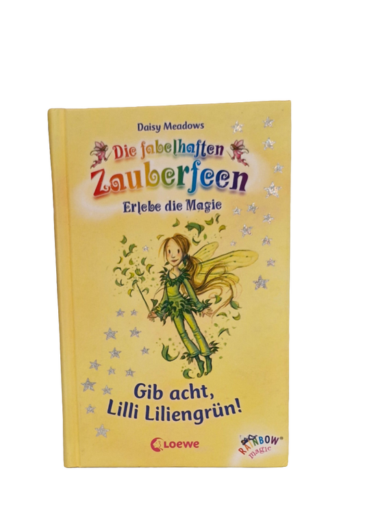 Grundschul-Buch - Loewe - Die fabelhaften Zauberfeen - Gib acht Lilli Liliengrün - Zustand sehr gut