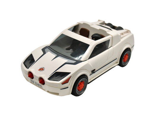 Playmobil - Agenten Super -Racer - 4876 - Super-Racer - Auto - grau/weiß
