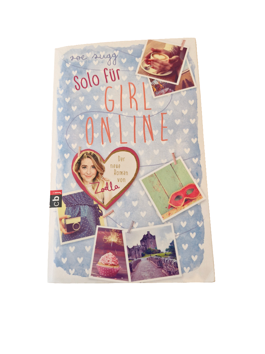 Jugendbuch Solo für Girl Online  cbj Verlag Band 3 von Zoe Zugg aka Zoella guter Zustand