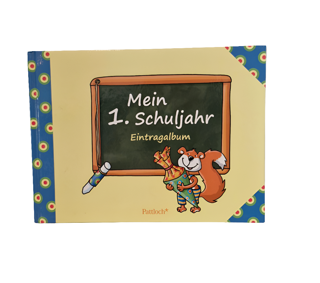 Grundschul-Buch - Pattloch - Mein 1. Schuljahr - Eintragalbum -  Zustand sehr gut