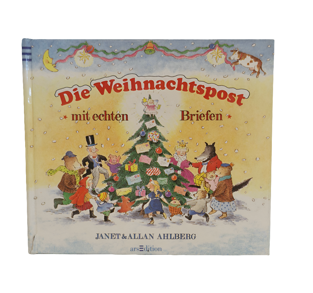 Weihnachts-Buch - arsEdition - Die Weihnachtspost - mit echten Briefchen- Guter Zustand