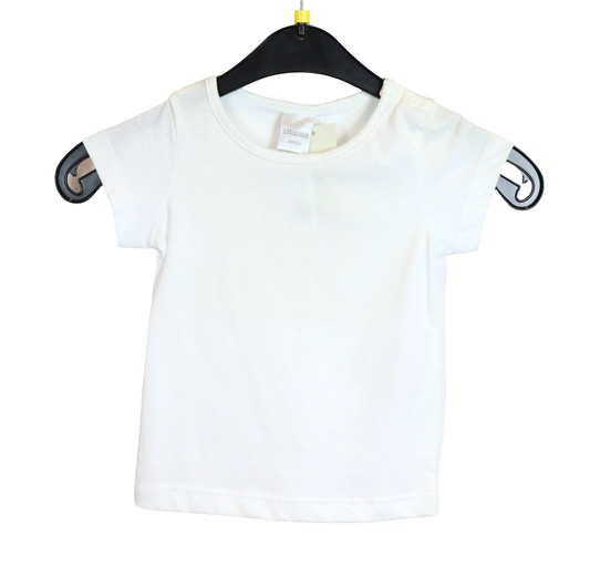 T-Shirt - Stummer - 80 - weiß - mit Original-Etikett