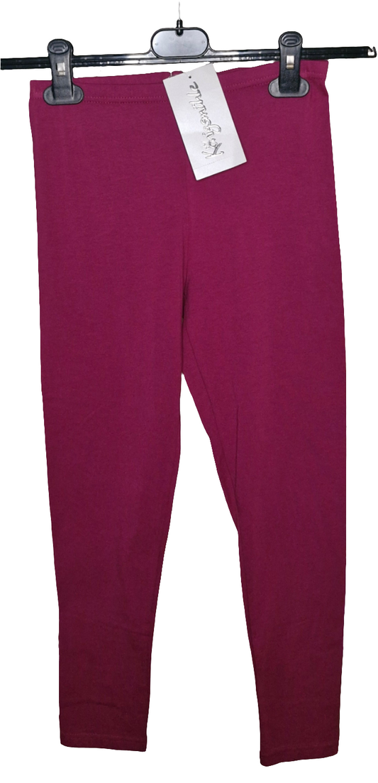 Hose - Legging - Königsmühle - 152 - brombeere mit Original-Etikett