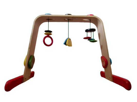 Babytrainer - IKEA - Activitycenter - bunt - Holz