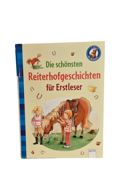 Grundschul-Buch - Arena - Bücherbär - Die schönsten Reiterhofgeschichten für Erstleser -  Zustand sehr gut