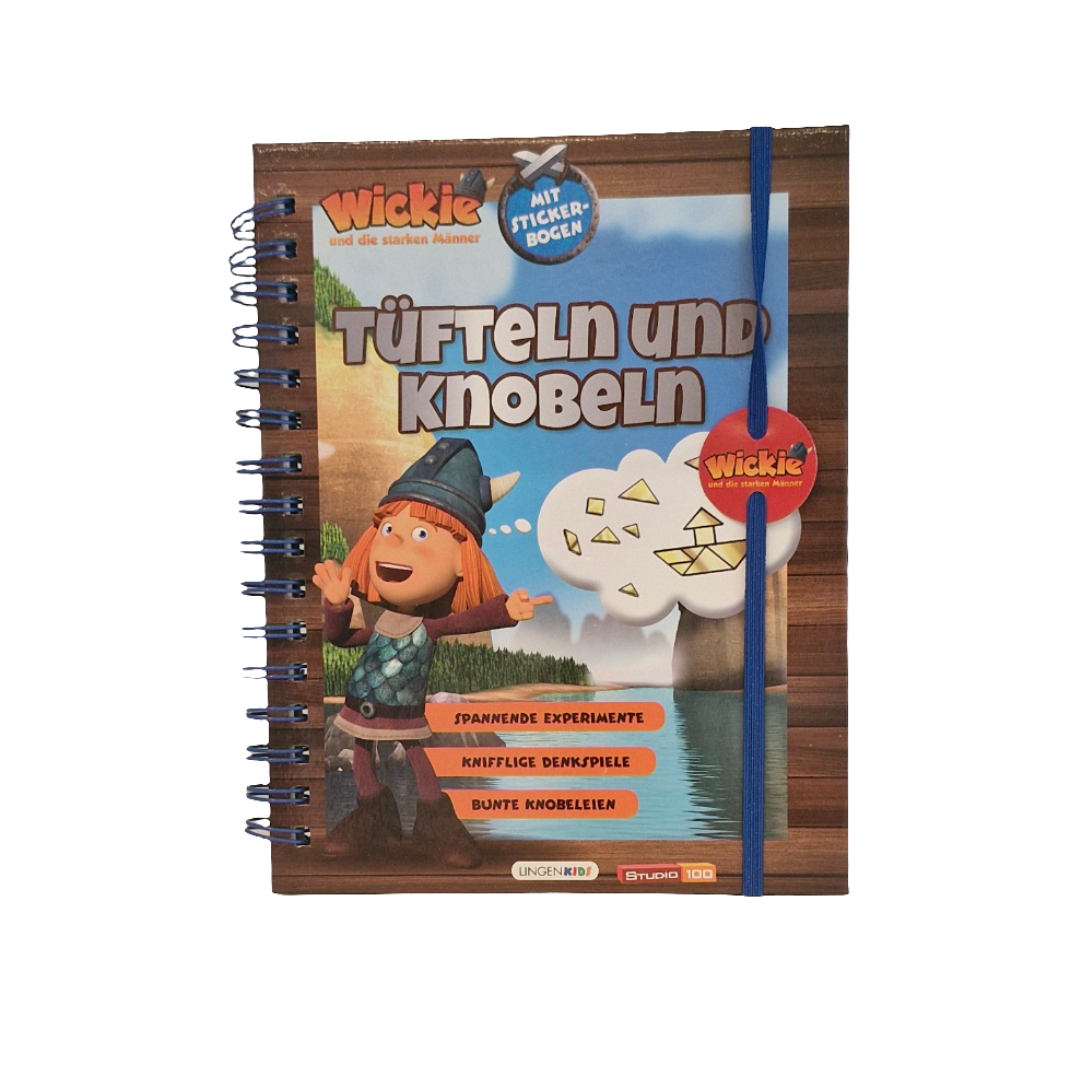 Grundschul-Buch - Studio100 - Lingen Kids -  Wickie - Tüfteln und knobeln