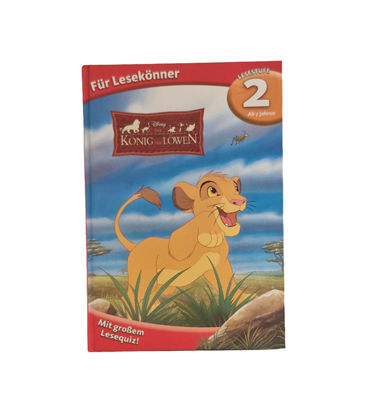 Grundschul-Buch - Disney - 1 Buch 2 Geschichten König der Löwen / das Dschungel Buch Lesesstufe 2 für Lesekönner