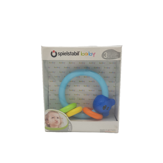 Babygreifling Spielstabil Blau, Grün, Gelb, Orange mit Original Verpackung