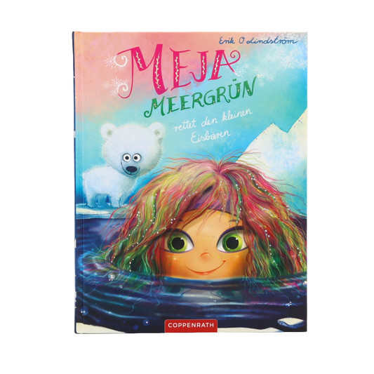 Grundschul-Buch - Coppenrath - Meja Meergrün rettet den kleinen Eisbären - sehr guter Zustand