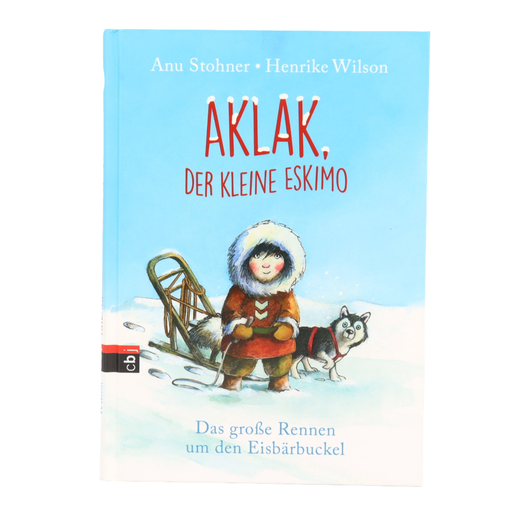 Grundschul-Buch - Cbj - Aklak - Der Kleine Eskimo - Das große Rennen um den Eisbärbuckel - sehr guter Zustand