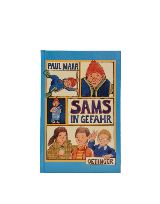Grundschul-Buch  Sams in Gefahr Oetinger  - Zustand sehr gut