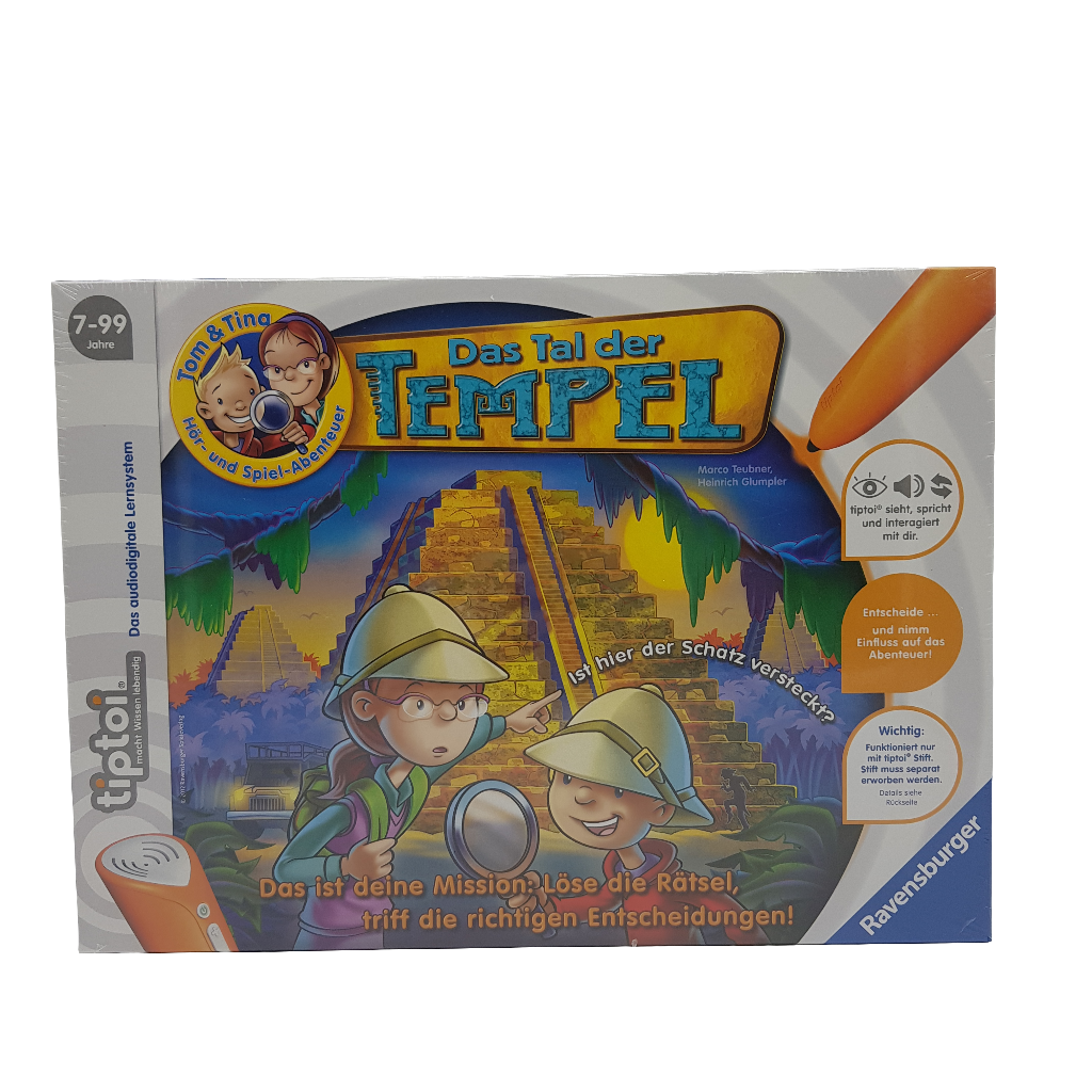 Brettspiel TipToi Das Tal der Tempel Zustand Sehr gut