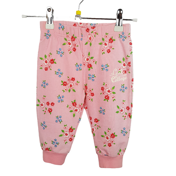 Hose - Bondi - lang - 74 - rosa - Blumen - Girl