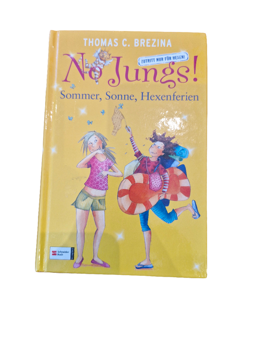 Jugend-Buch - Schneiderbuch - No Jungs - Sommer, Sonne, Hexenferien