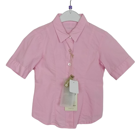 Bluse - Eddie Pen - kurzarm - 92 - rosa - mit Original-Etikett