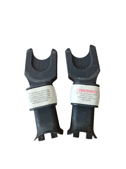 Adapter - bugaboo - schwarz - Kunststoff - für Cabrio/Citi/Maxi- Cosi/Mico