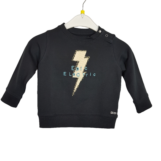 Pullover - Tumble'n Dry - Sweat - 74 - schwarz - Schrift - Boy mit Original-Etikett