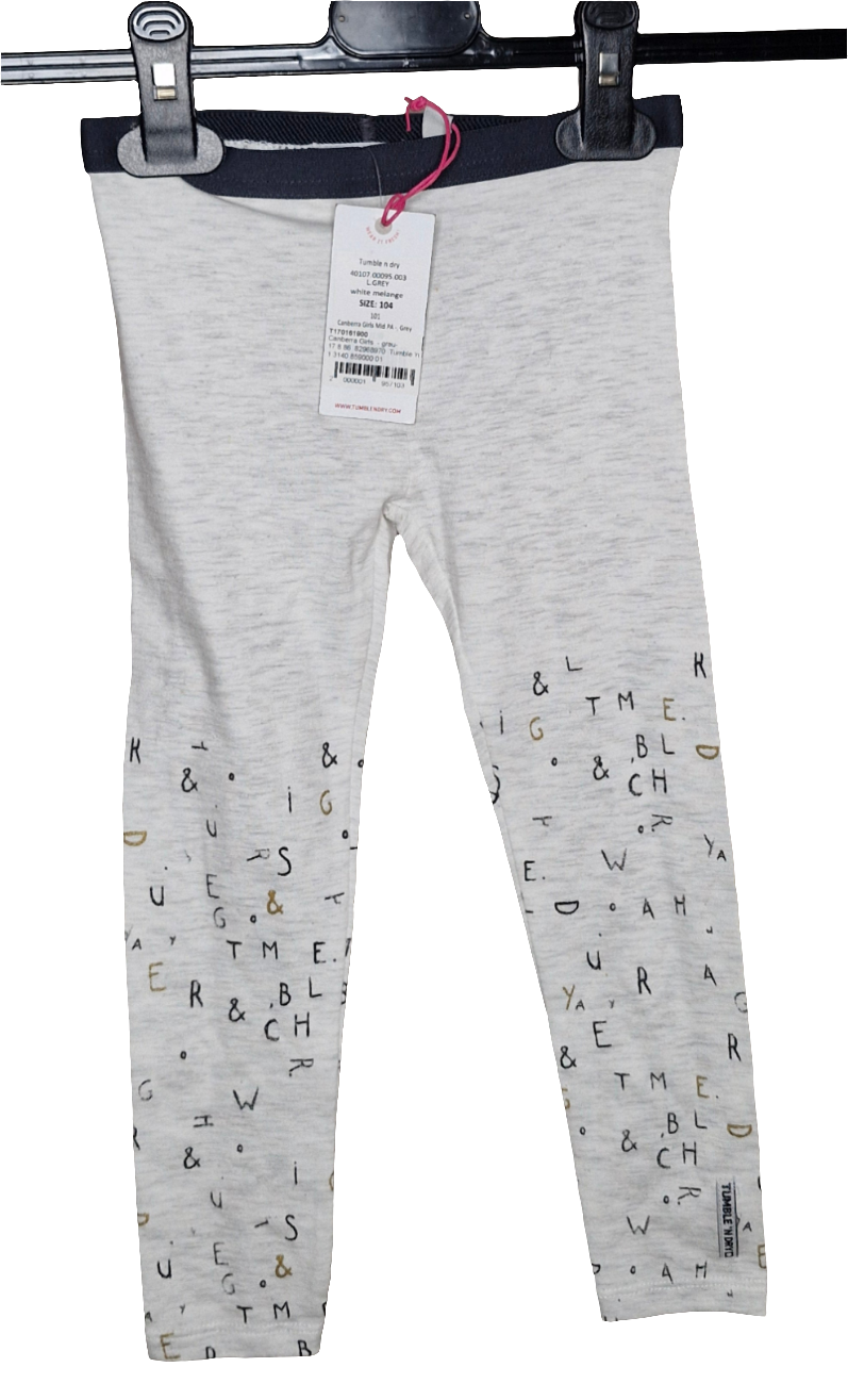 Hose - Tumble `N Dry - Legging - 104 - hellgrau