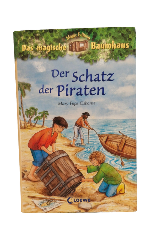 Grundschul-Buch - Loewe - Magisches Baumhaus - Der Schatz der Piraten -  Zustand sehr gut