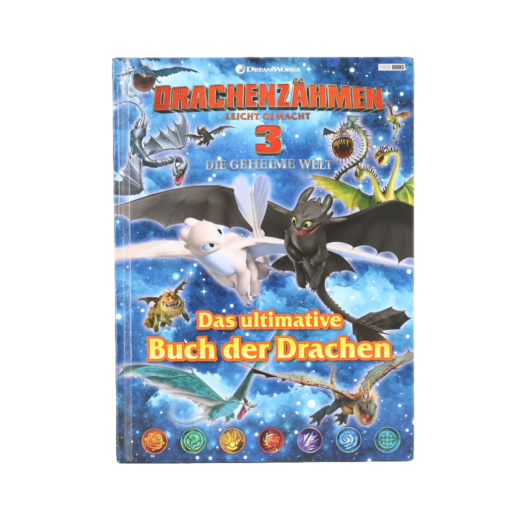 Buch - DreamWorks - Drachenzähmen leicht gemacht  3 - die ultimative Welt der Drachen -  Sehr guter Zustand