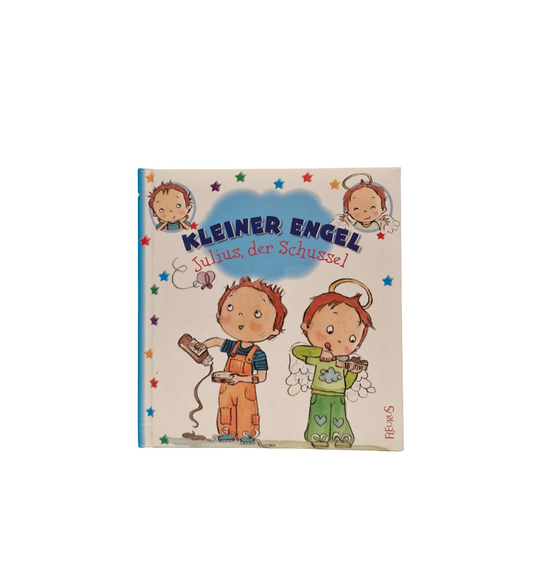 Kindergarten-Buch - Fleurus - Kleiner Engel - Julius der Schussel - mit abwaschbaren Seiten- Zustand gut