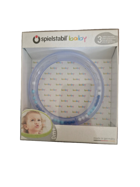 Rassel spielstabil Transparent mit Original Verpackung