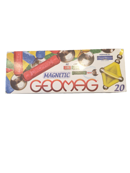 GEOMAG - Magnetischer - Baukasten - 20 Teile