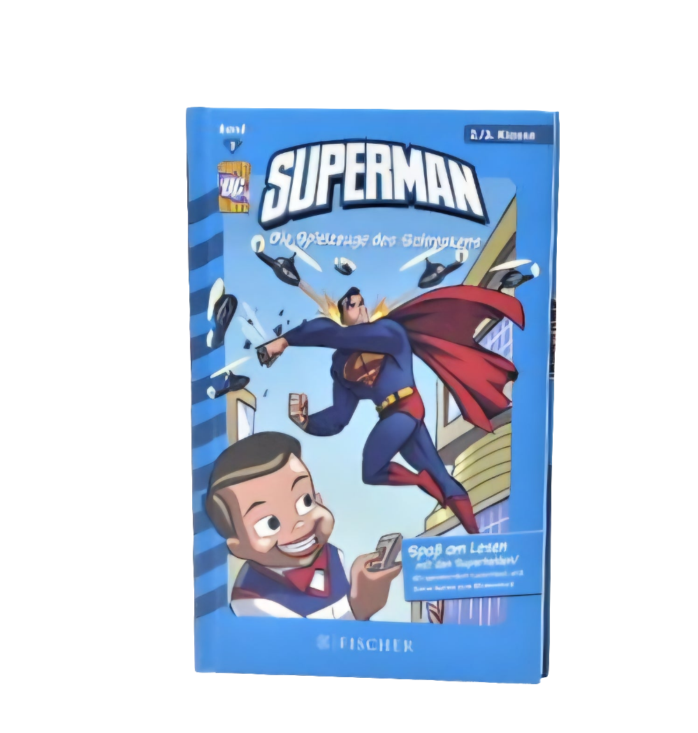 Jugend-Buch - Supermann - Fischer - Die Spielzeuge des Schreckens -  Zustand sehr gut