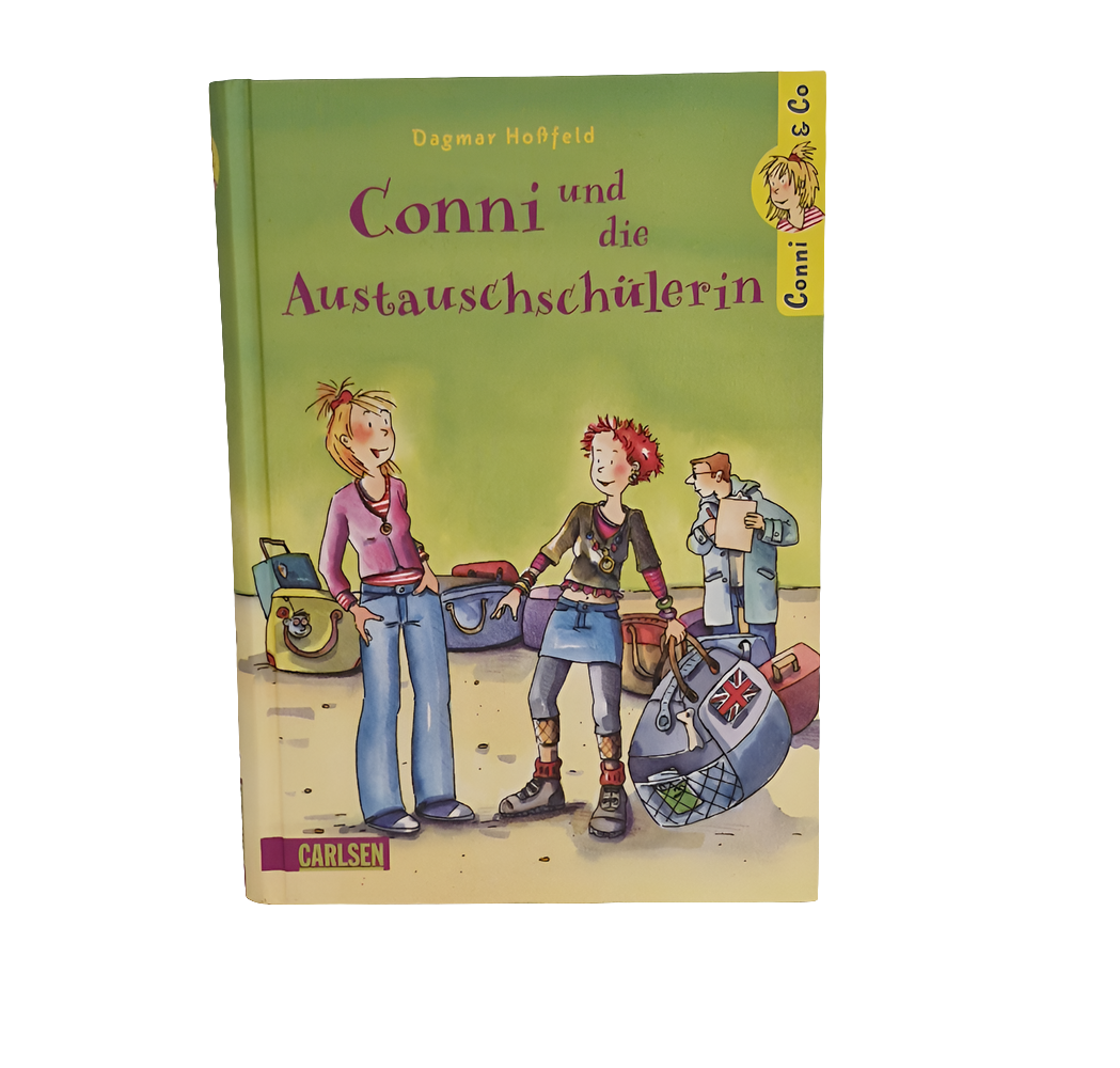 Grundschul-Buch - Carlsen - Conni - und die Austauschschülerin -  Zustand sehr gut