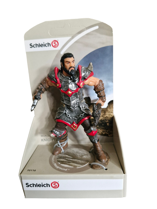Spielfigur Schleich 70116 Drachenritter Berserker Zustand Sehr gut mit Original Verpackung