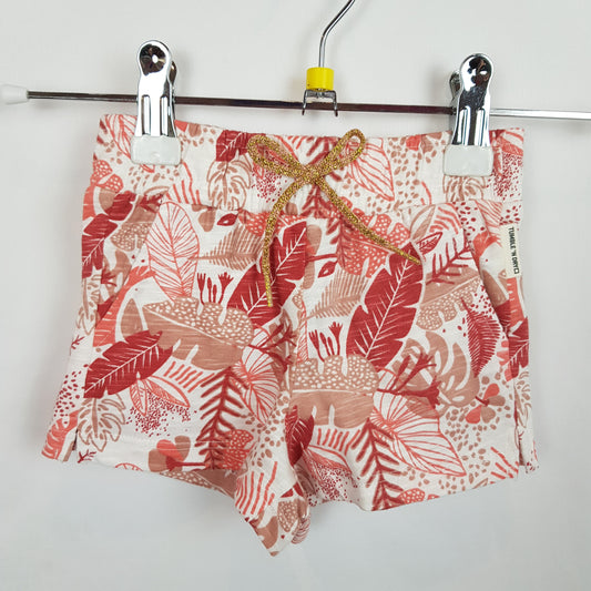 Hose - Tumble `N Dry - kurz - 74 - bunt - Girl mit Original-Etikett