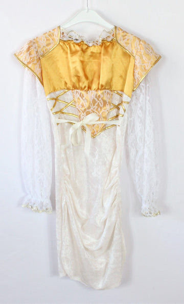 Kostüm - Prinzessin - gold/weiß - 104