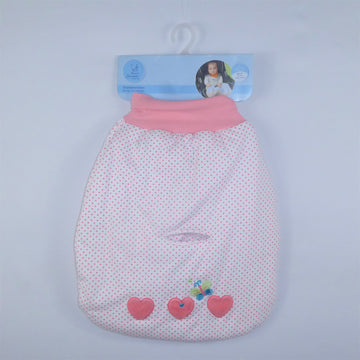 Schlafsack - Sterntaler - Strampelsack - rosa/weiß - gepunktet