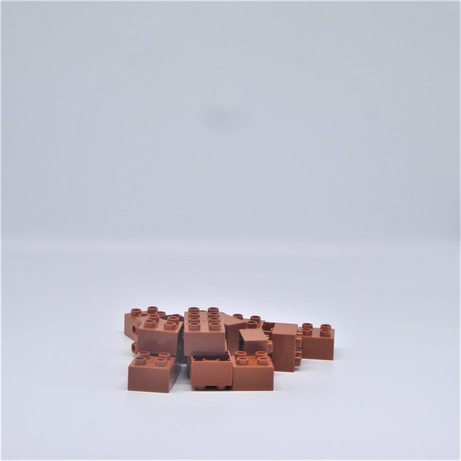 Lego Duplo Steine, braun 200 gr
