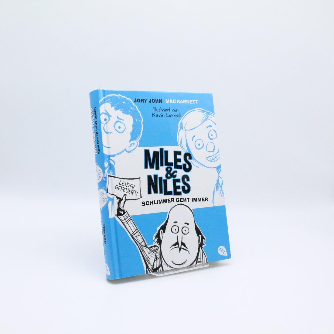 Bücher & Co - Jugendbuch - cbt - Schlimmer geht immer - Miles & Niles - blau