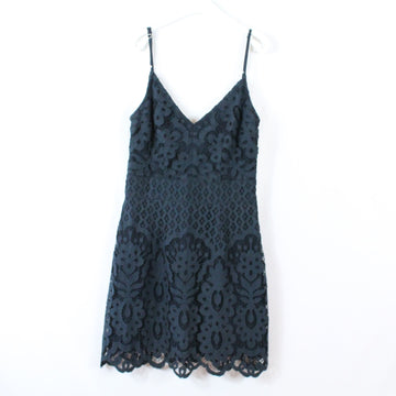 Kleid - Abercrombie - 146/152 - dunkelblau - Spitze - sehr guter Zustand