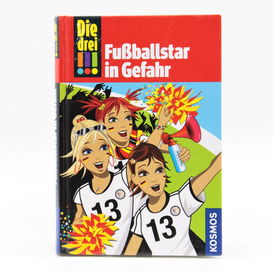 Jugend-Buch - Kosmos - Die drei !!! - Fußballstar in gefahr