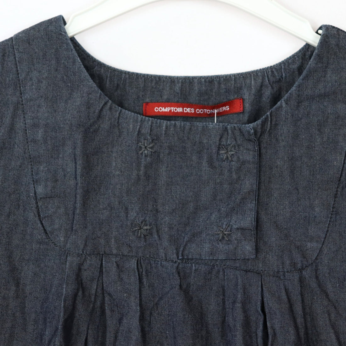 Kleid - Comptoir - 140 - schwarz - Jeans - sehr guter Zustand
