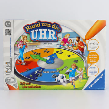 Lernspiel - Ravensburger - TipToi - Rund um die Uhr - ab 6 Jahren - sehr guter Zustand