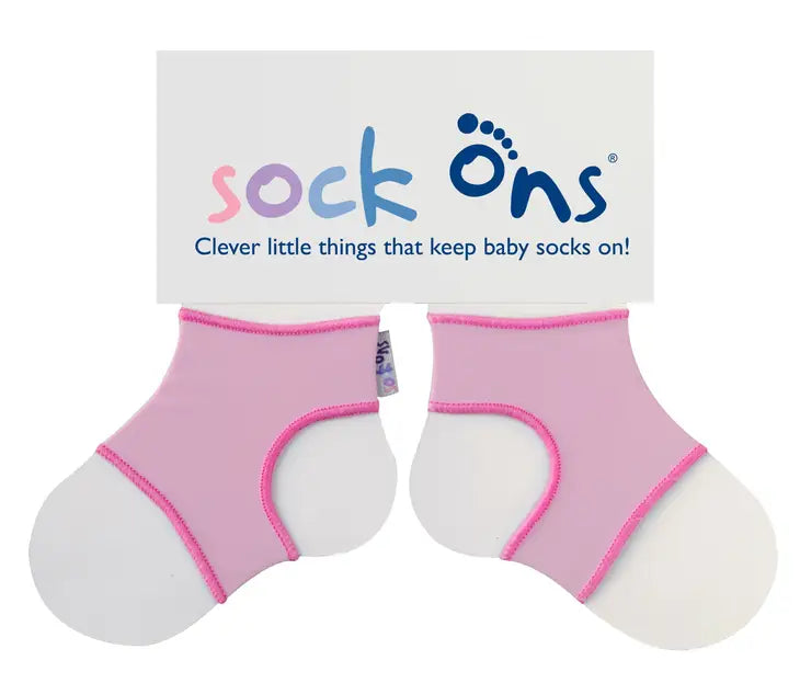 Sock ons - 0-6 Monate/rosa